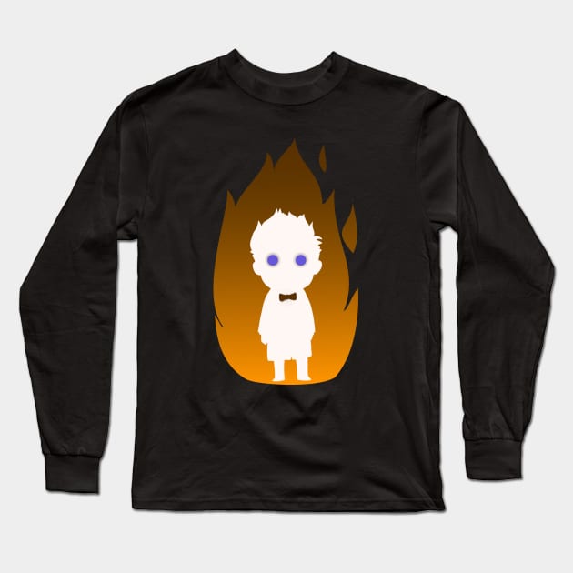 hellfire Long Sleeve T-Shirt by monoblocpotato